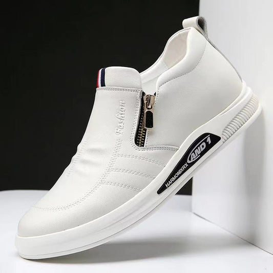 💥50% de descuento💥Zapatos de cuero con cremallera para hombre de estilo británico