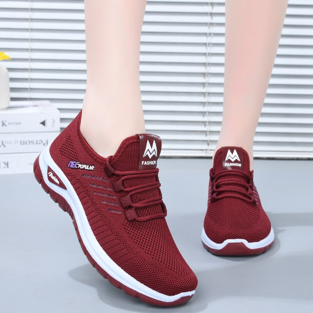 Мягкие нескользящие прогулочные туфли Flyknit