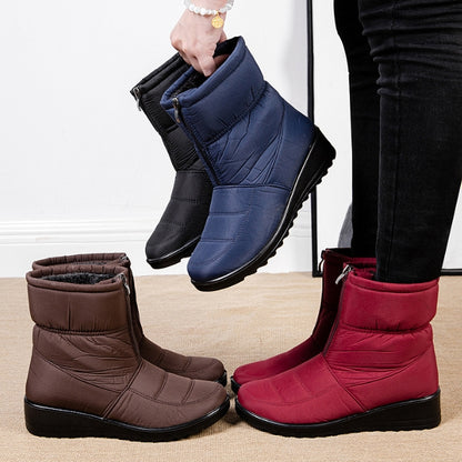 Botas altas de algodón impermeables para nieve