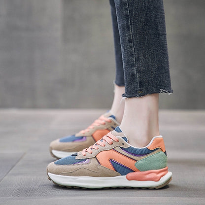 2025 nuevos zapatos deportivos casuales elásticos