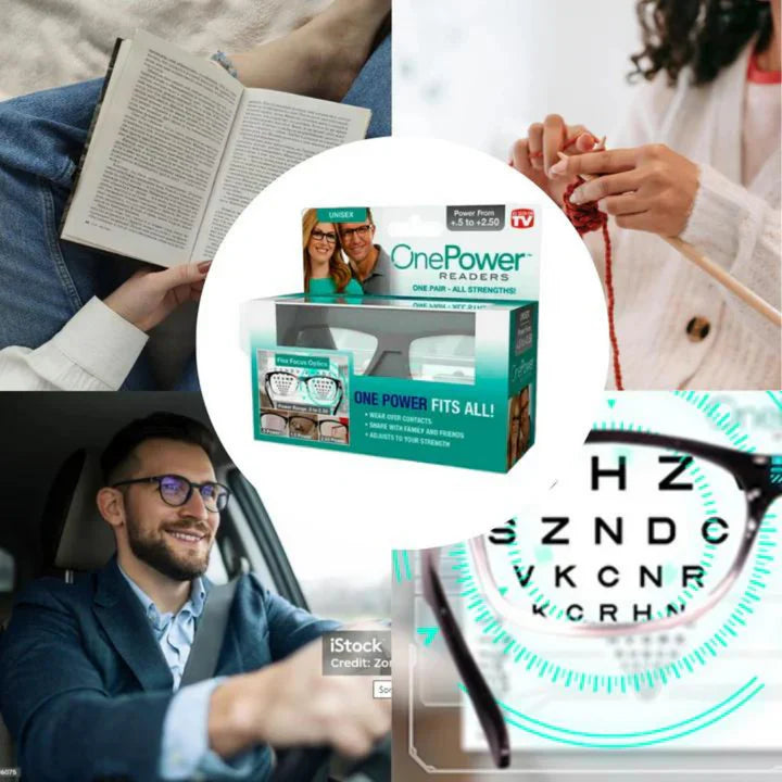 👓 УМНЫЕ ОЧКИ ДЛЯ ЧТЕНИЯ ONE POWER: ТОЧНОЕ ЗРЕНИЕ
