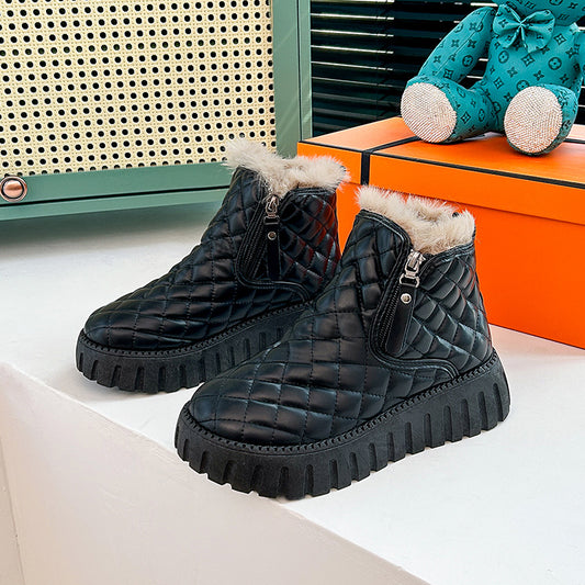 Botas de nieve cálidas y gruesas