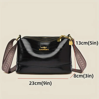 Bolso de hombro para mujer de moda con correa ajustable