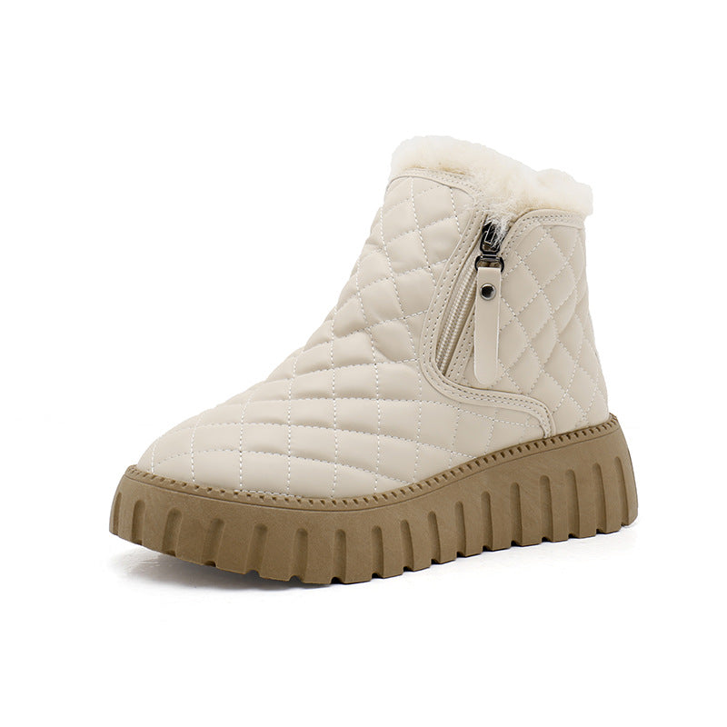 Botas de nieve cálidas y gruesas