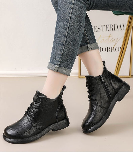 Botines de Piel para Uso Diario
