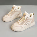 Zapatos casuales de terciopelo de suela gruesa de invierno