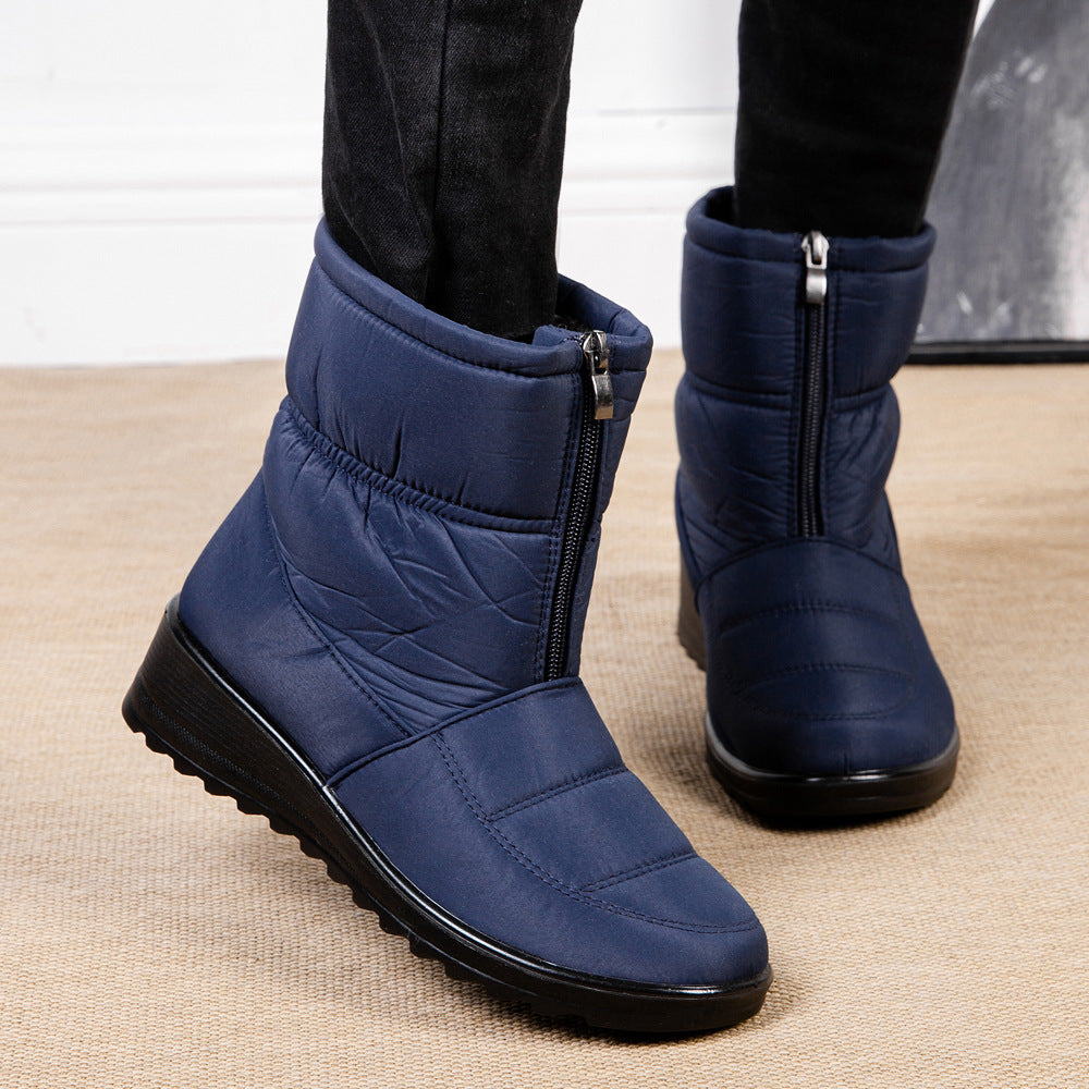 Botas altas de algodón impermeables para nieve