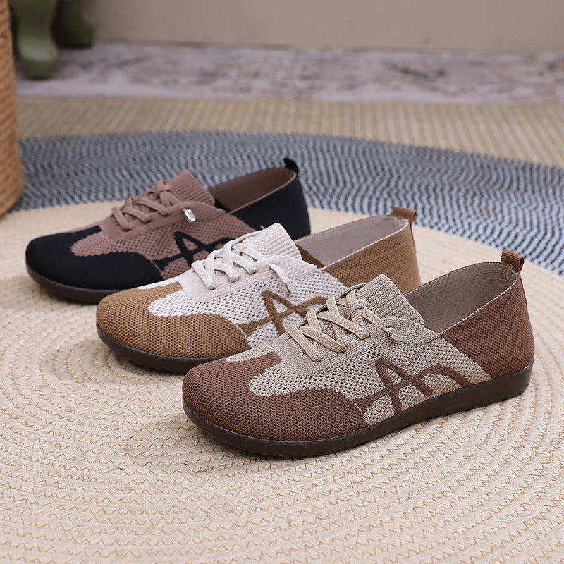 Zapatos ligeros y transpirables antideslizantes para mujer