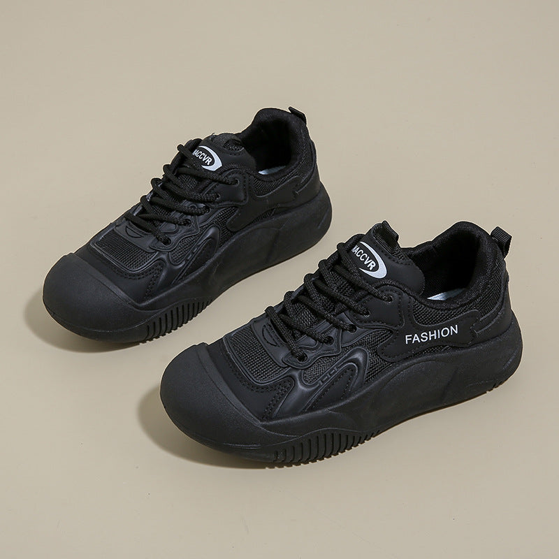 Zapatillas casuales versátiles de suela gruesa