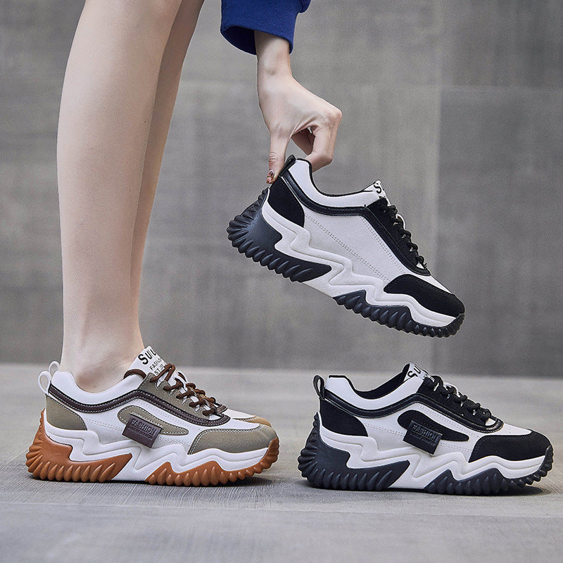 Zapatos casuales de suela gruesa de moda Y01