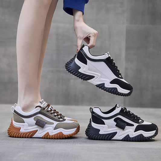 Zapatos casuales de suela gruesa de moda Y01