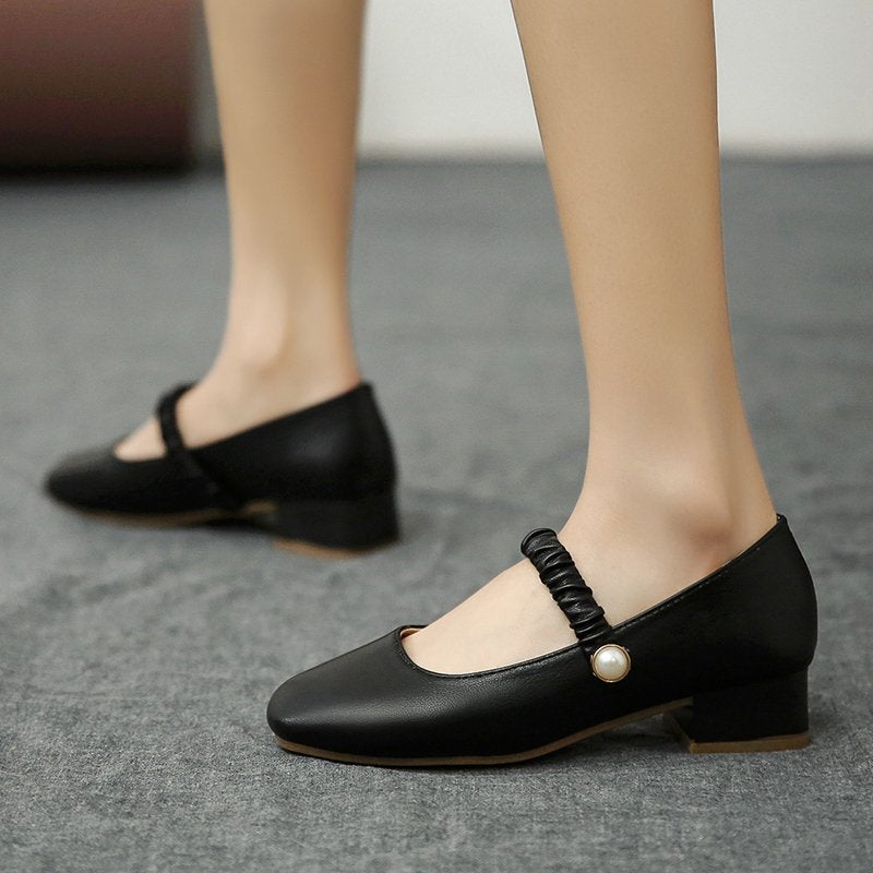 (cinturón de tropiezo delantero) tacones altos