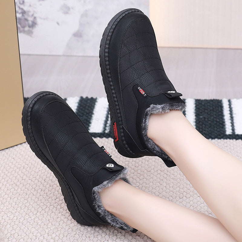 Bellemx™ | Botas planas de algodón polar