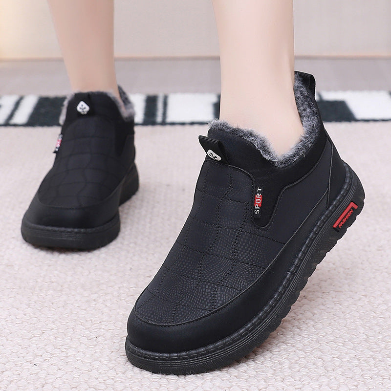 Bellemx™ | Botas planas de algodón polar