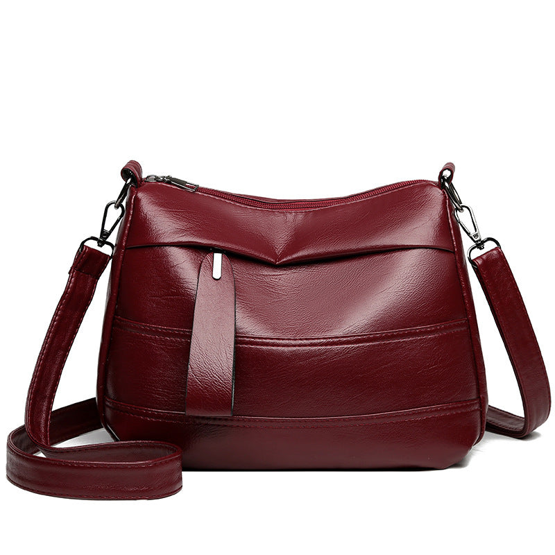 Bolso de viaje de piel suave y gran capacidad