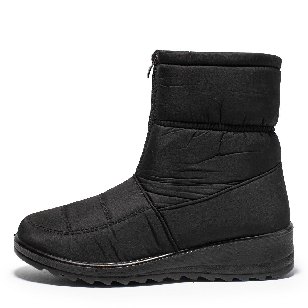 Botas altas de algodón impermeables para nieve