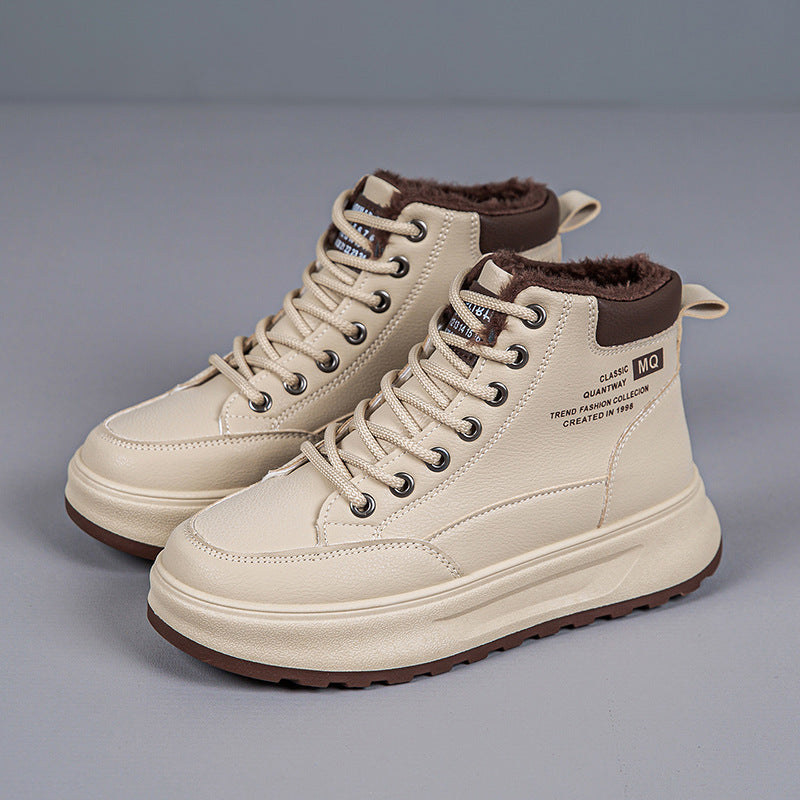 Bota de nieve impermeable de caña alta antideslizante